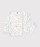 Kinderpyjama van fleece met drakenprint wit/multicouleur