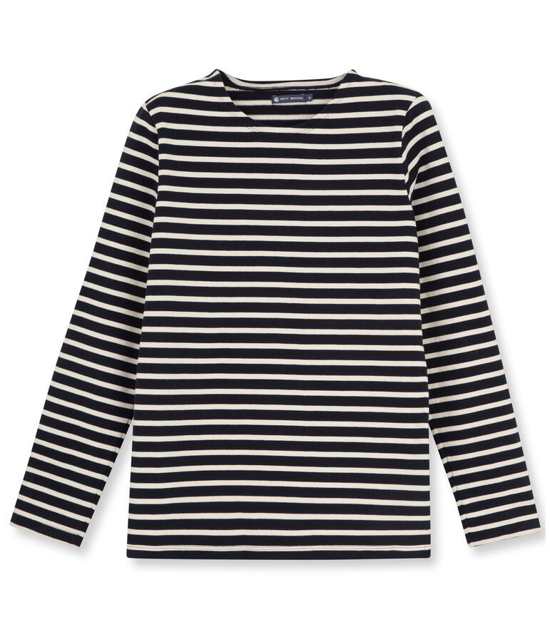 Iconische marini&egrave;retrui mannen blauw/wit