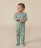 Pyjama bébé coeurs en molleton PAUL/ AVALANCHE