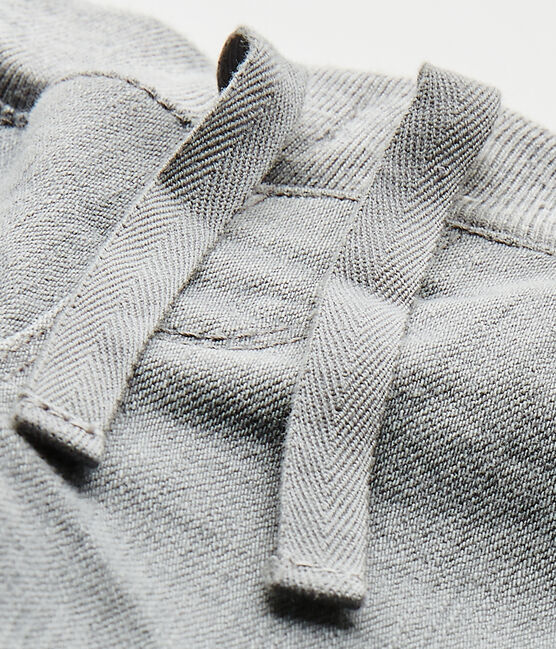 Pantalon bébé garçon en denim gris Gris