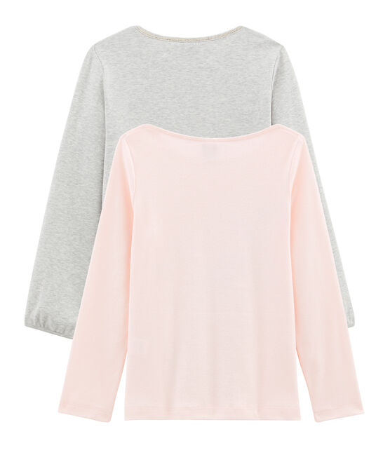 Set van twee T-shirts meisjes variante 1