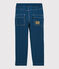 Pantalon regular en serge enfant garçon bleu MAJOR