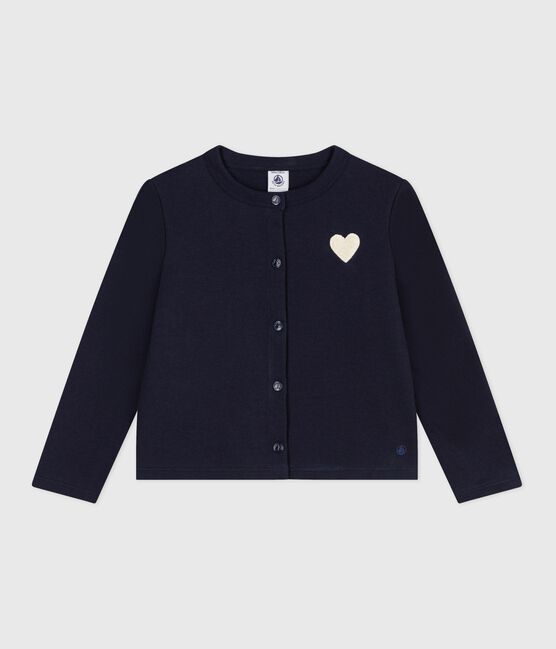 Fleece vestje voor meisjes blauw SMOKING