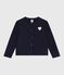 Fleece vestje voor meisjes blauw SMOKING
