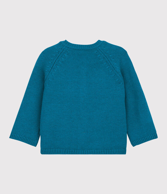 Cardigan en tricot bébé. MALLARD