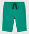 Jersey Jongensbermuda groen GAZON