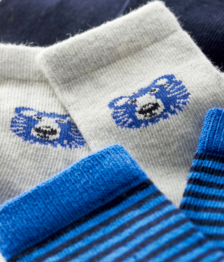 Set van 3 paar babysokken multicouleur