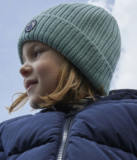 Bonnet en tricot doublé en polaire enfant garçon-fille PAUL