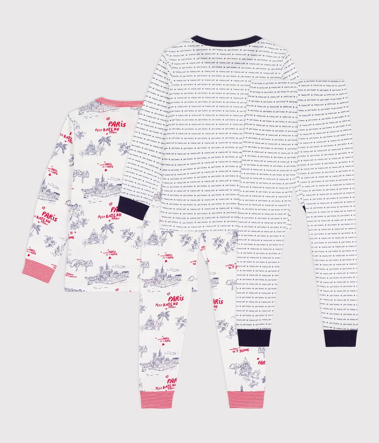 Lot de pyjamas enfant en coton imprim&eacute; variante 1