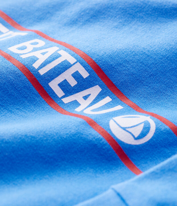 Licht sweatshirt van molton voor baby's blauw