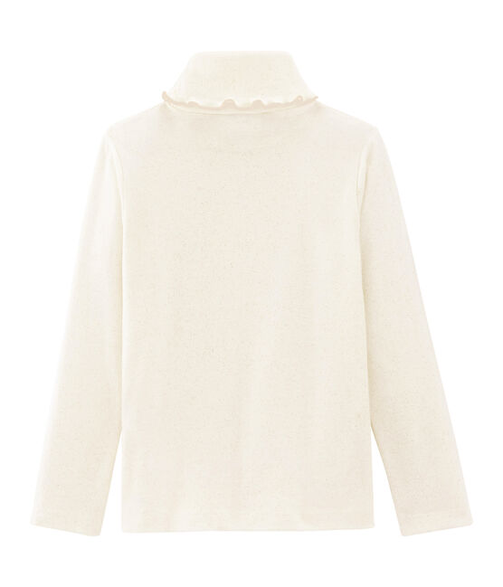 Sous pull meisjes wit MARSHMALLOW/geel OR