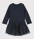Robe manches longues bébé fille