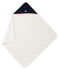 Coffret carré de bain bébé garçon imprimé bleu SMOKING/blanc MULTICO
