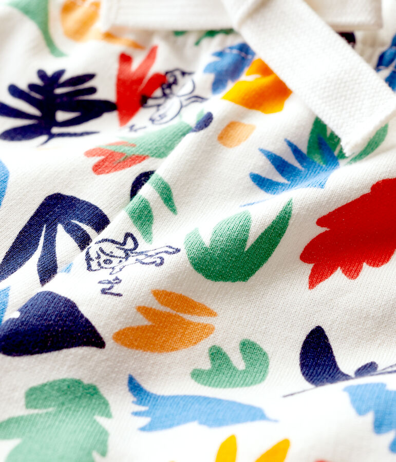 Harembroek voor baby's. wit/multicouleur