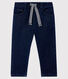 Pantalon en molleton denim bébé