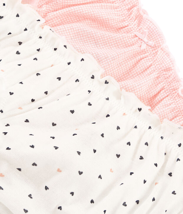 Set van 2 damesslips met volants multicouleur