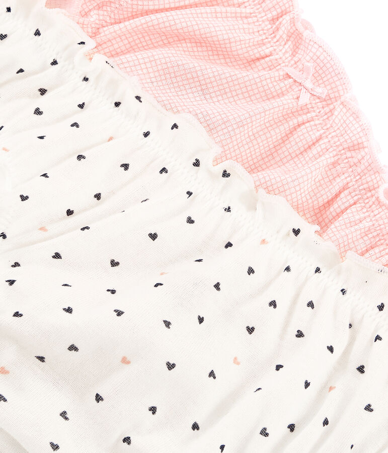 Lot de 2 culottes froufrou femme multicouleur