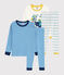 Lot de 2 pyjamas petite garçon en côte variante 1