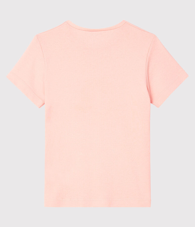 T-shirt met korte mouwen voor meisjes roze