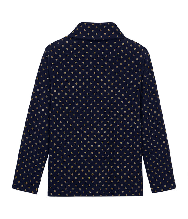 Coltrui met stippen voor meisjes blauw/geel