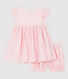 Robe et bloomer bébé fille.