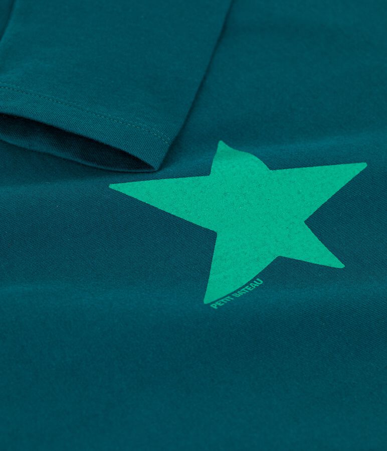 Jongens-T-shirt met lange mouwen groen