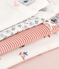 Lot de 5 bodies manches longues fleur bébé en coton variante 1