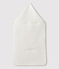 Nid d'ange blanc bébé en tubique en coton biologique blanc MARSHMALLOW