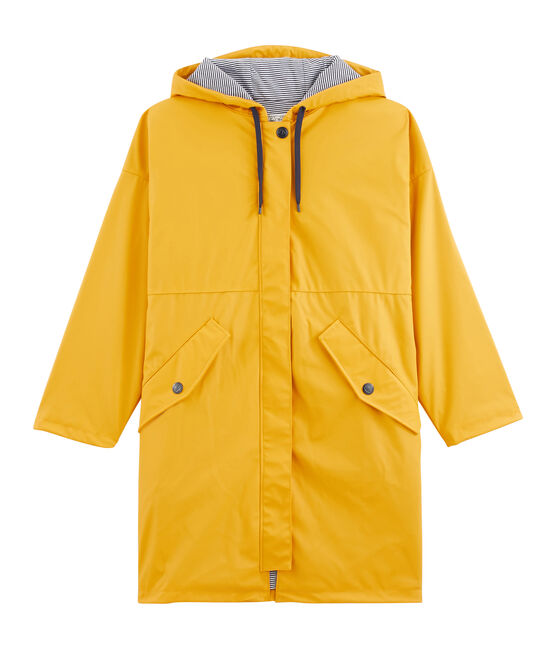 Oversized parka vrouwen geel BOUDOR