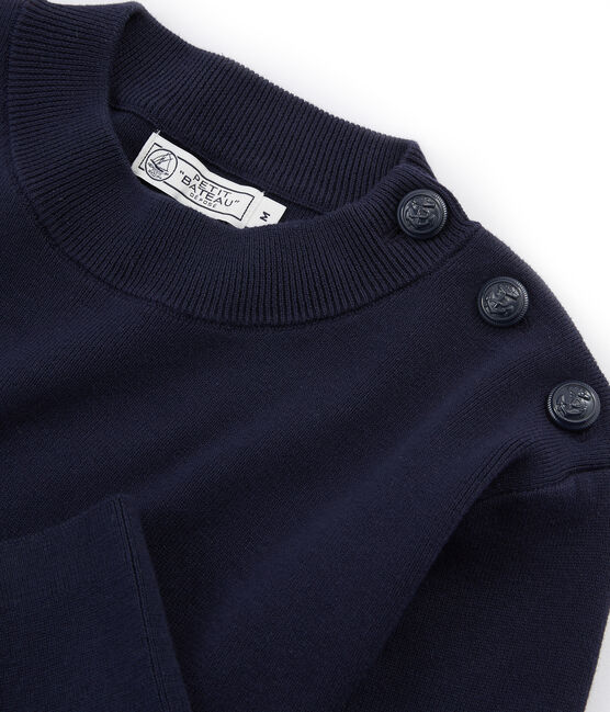 Effen marinetrui mannen blauw SMOKING