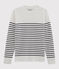 Zeemanstrui voor heren wit MARSHMALLOW/blauw SMOKING