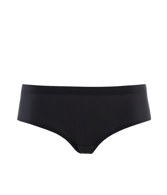 Bas de maillot de bain uni femme noir NOIR