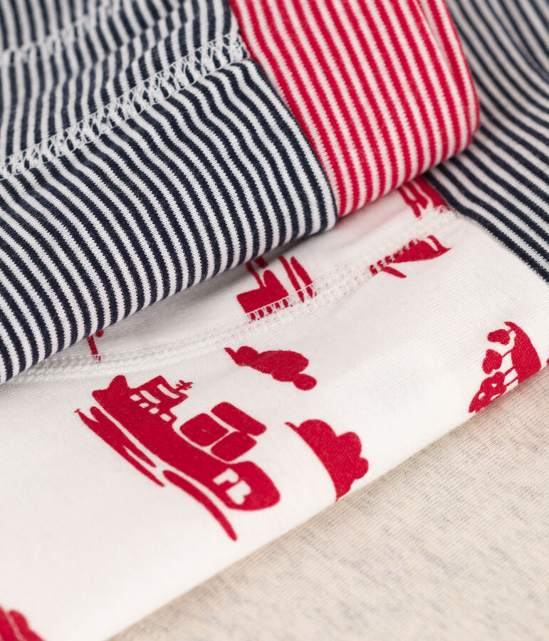 Set van 2 katoenen 'Le Havre' boxershorts voor jongens multicouleur