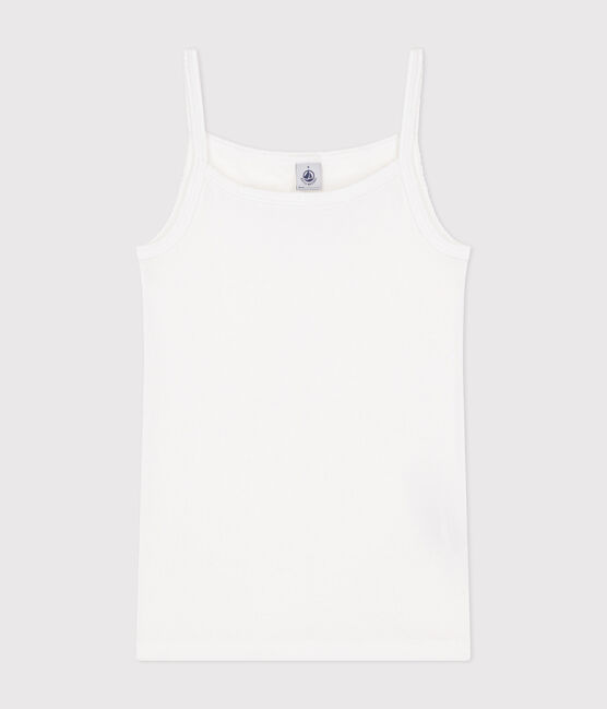 Chemise à bretelles en coton femme wit ECUME