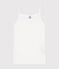 Chemise à bretelles en coton femme wit ECUME