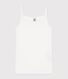 Chemise à bretelles en coton femme