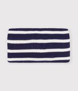 blauw/ecru