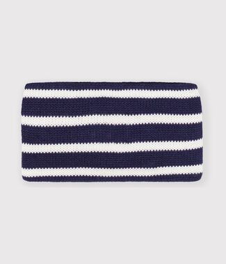 blauw/ecru