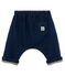 uniseks babybroek gevoerd met stof met denimeffect blauw DENIM BLEU FONCE CN