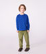 Katoenen T-shirt met lange mouwen en print voor kinderen