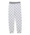 Pantalon de pyjama garçon imprimé gris POUSSIERE/bleu MAJOR