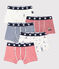 Set van 5 boxershorts voor jongens met feestelijke print variante 1