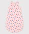 Babyslaapzak met print in katoen roze MINOIS/wit MULTICO