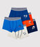 Set van 5 katoenen jongens boxershorts met Parijs thema variante 1