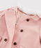 Wollen meisjesjas roze ROSE