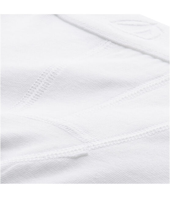 Boxer garçon uni blanc ECUME