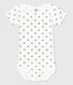 Babybody met korte mouwen