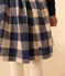 Jupe patineuse en flanelle de coton enfant fille INCOGNITO/ AVALANCHE