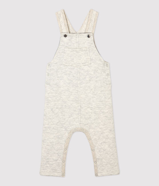 Gewatteerde salopette baby. beige MONTELIMAR CHINE