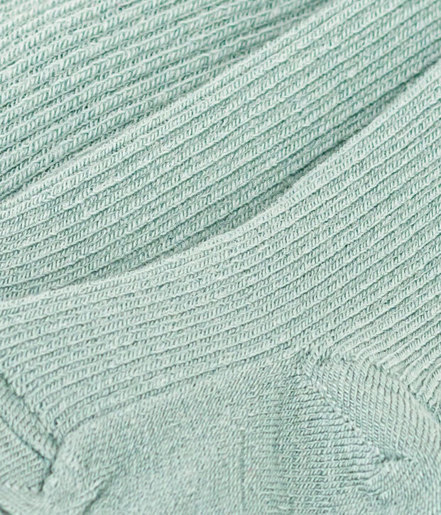 Collant b&eacute;b&eacute; en laine vert